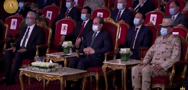 الرئيس السيسي يشهد الندوة التثقيفية الـ 35 للقوات المسلحة بمناسبة الاحتفال بيوم الشهيد
