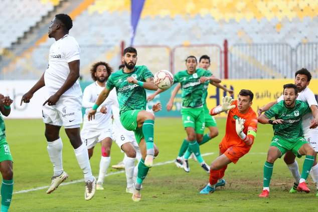 المصري يتعادل مع إنبي بدون أهداف في الدوري