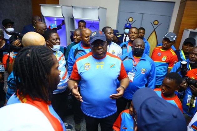 رئيس جمهورية الكونغو الديمقراطية في المغرب لمساندة منتخب بلاده