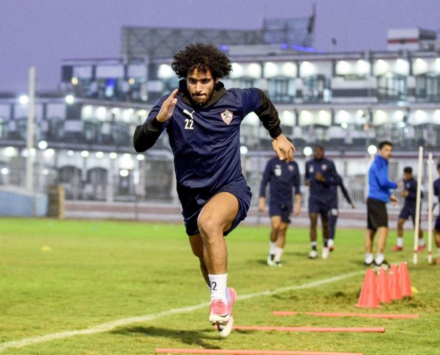 عبدالله جمعة يواصل برنامجه التأهيلي للعودة مع الزمالك