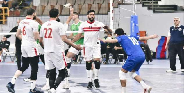 الزمالك يفوز على الاتحاد فى أولى مباريات نهائي دوري الكرة الطائرة