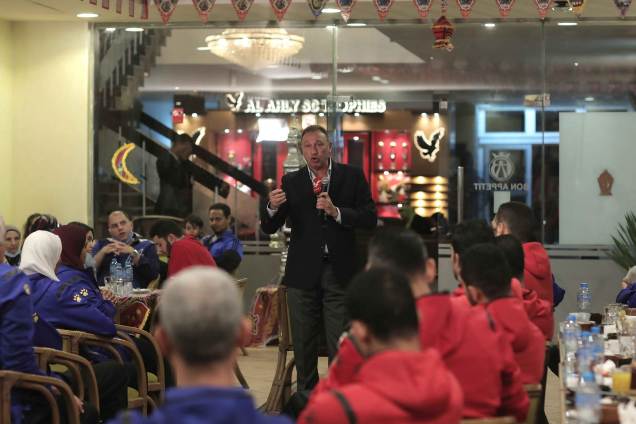 مجلس الأهلي يقيم حفل إفطار لـ رجال وسيدات الكرة الطائرة