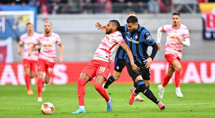 لايبزيج يتعادل مع أتالانتا 1-1 في ذهاب ​ربع نهائي​ الدوري الأوروبي