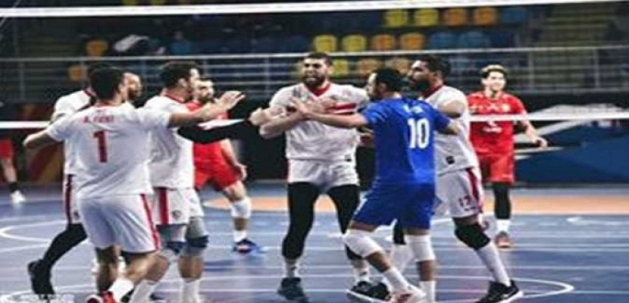 الزمالك يفوز على الأهلي ويُتوج بكأس مصر للكرة الطائرة