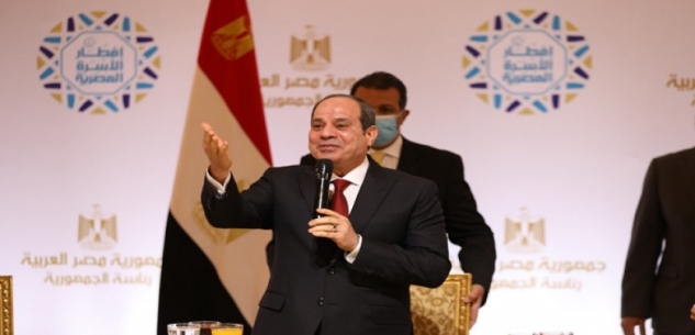 الرئيس السيسي يشارك في حفل إفطار الأسرة المصرية