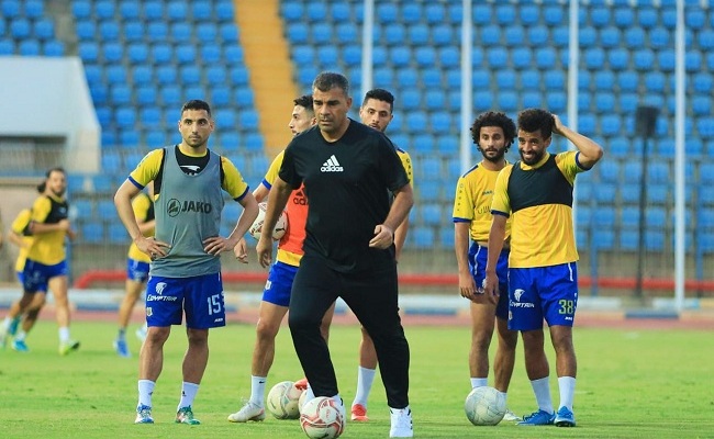 حمزة الجمل يرفع الحمل التدريبي للاعبي الدراويش