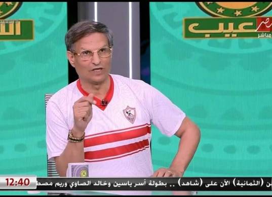مصطفي يونس يظهر بفانلة الزمالك علي الهواء