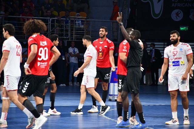منتخب مصر لكرة اليد يفوز على تونس ويتأهل لنهائى أمم أفريقيا