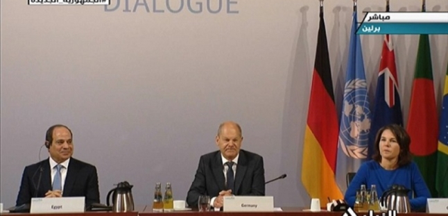 الرئيس السيسي والمستشار الألماني يشهدان افتتاح جلسة رفيعة المستوى لحوار بيترسبورج للمناخ