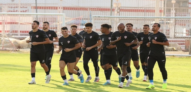 الزمالك يؤدي تدريباته استعدادًا لمواجهة فلامبو البوروندي بدوري أبطال أفريقيا