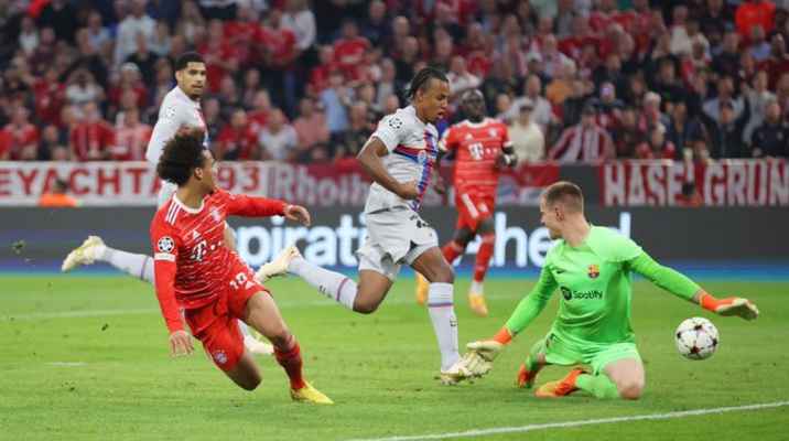 بايرن ميونخ يفوز علي برشلونة 2-0 بدوري أبطال أوروبا