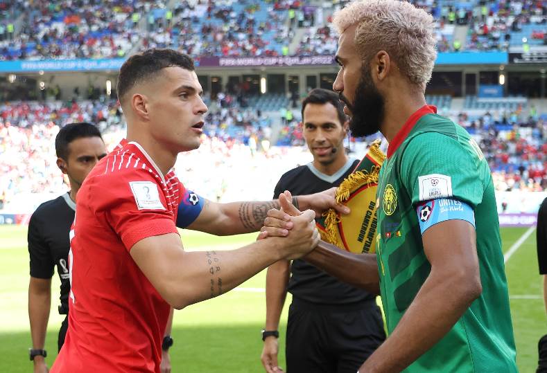 الكاميرون تتعادل مع سويسرا سلبياً في الشوط الأول