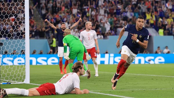 مبابي يقود فرنسا للفوز على الدنمارك والتأهل لدور الـ16 بكأس العالم
