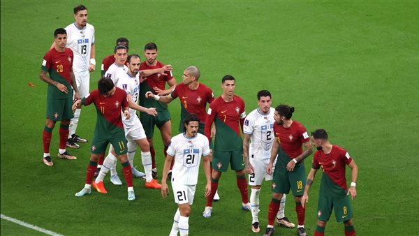 البرتغال تتعادل مع أوروجواي سلبياً في الشوط الأول