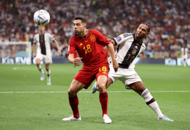 ترتيب المجموعة الخامسة بكأس العالم 2022 بعد تعادل إسبانيا وألمانيا