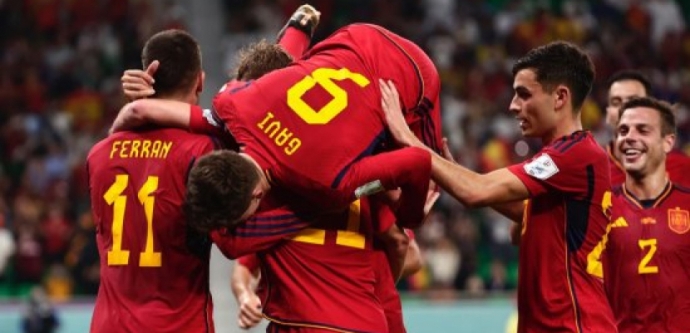 إسبانيا تكتسح كوستاريكا 7-0 في كأس العالم