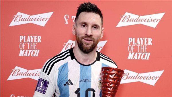 ميسي رجل مباراة الأرجنتين وأستراليا