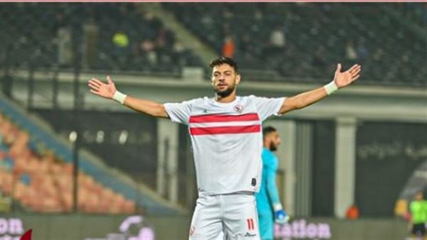 الزمالك يتقدم على بيراميدز بهدف مصطفي شلبي في الشوط الأول