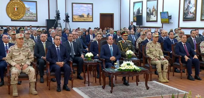 الرئيس السيسي يشهد افتتاح مصنعي الغازات الطبية والصناعية ومحطة توليد الطاقة الثلاثية في “أبو رواش” بالجيزة
