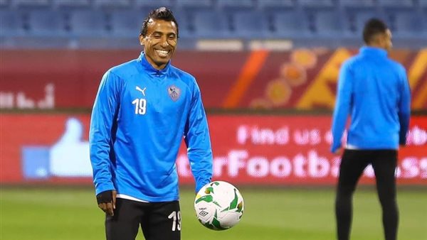 عبد الشافي يشارك في مران الزمالك