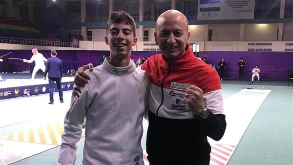 يوسف شامل يحصد برونزية كأس العالم لسلاح سيف المبارزة شباب