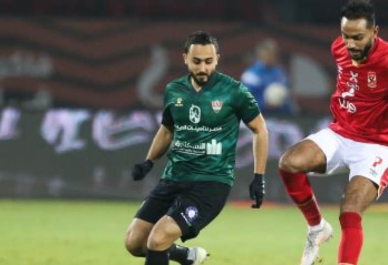 أحمد الشيخ يغادر معسكر غزل المحلة قبل مباراة الزمالك