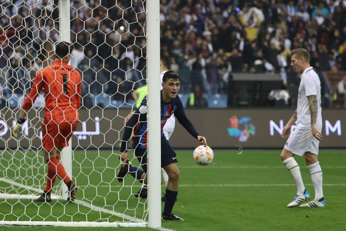 برشلونة بطلاً للسوبر الإسباني على حساب ريال مدريد