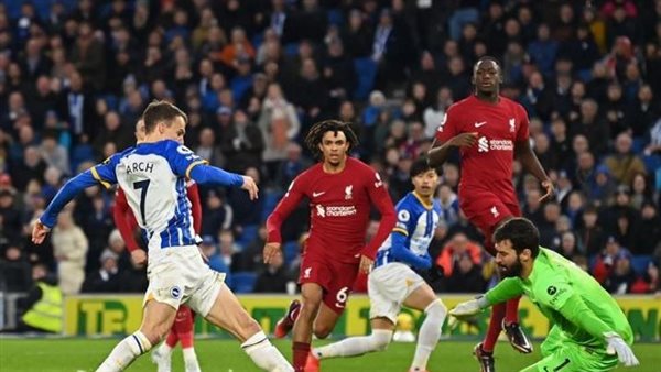 برايتون يكتسح ليفربول 3-0 في الدوري الإنجليزي