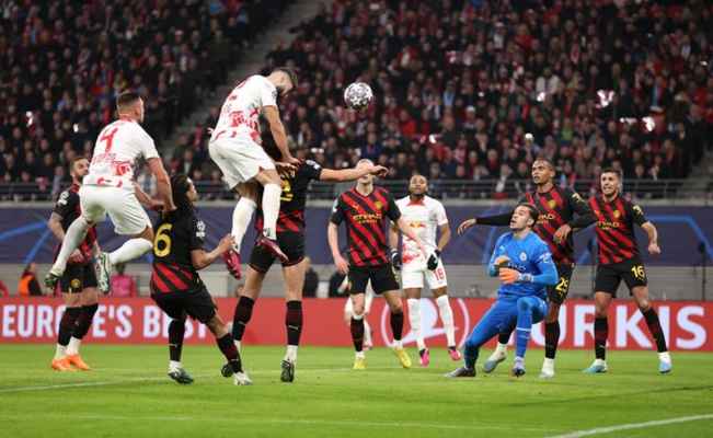 لايبزيج يتعادل مع مانشستر سيتي 1-1 في دوري أبطال أوروبا