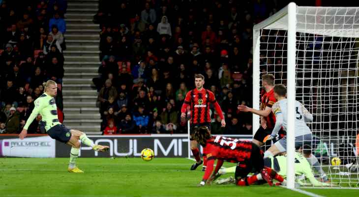 مانشستر سيتي يكتسح بورنموث 4-0 في الدوري الإنجليزي