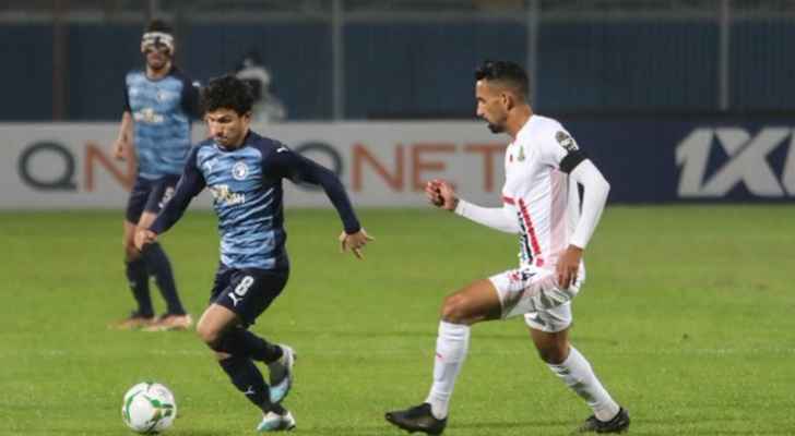 بيراميدز يتعادل مع الجيش الملكي المغربي 2-2 في الكونفدرالية