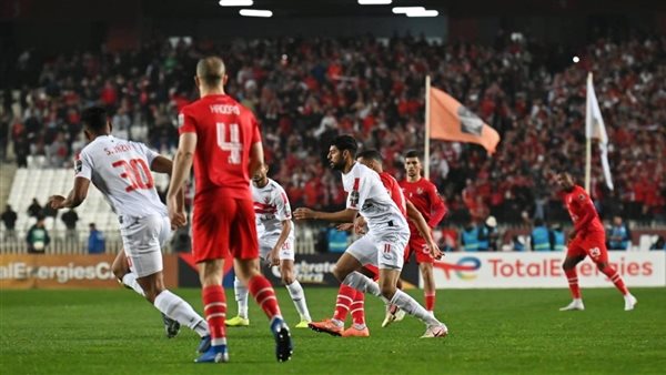 الزمالك يتعادل مع شباب بلوزداد بدون أهداف في الشوط الأول