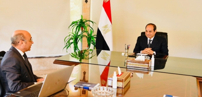 الرئيس السيسي يتابع جهود وزارة العدل في سرعة إنجاز القضايا المطروحة بالمحاكم