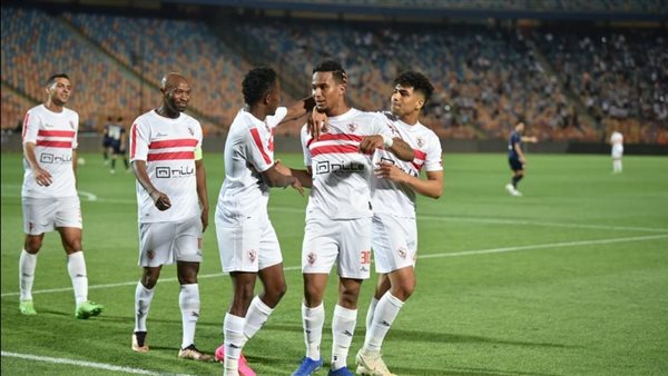 الزمالك يتقدم علي الداخلية 1-0 في الشوط الأول
