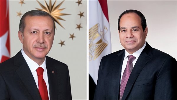 الرئيس السيسي وأردوغان قررا البدء الفوري في ترفيع العلاقات الدبلوماسية بين الدولتين وتبادل السفراء