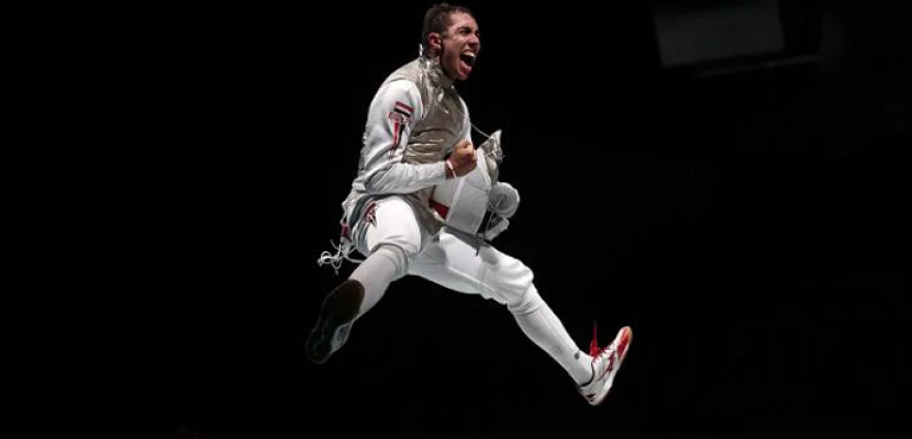 محمد حمزة يتوج بذهبية كأس العالم لسلاح الشيش بالمكسيك