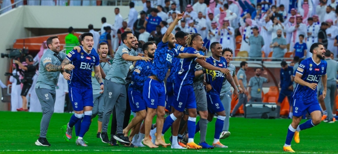 الهلال السعودي يتوج بطلاً لكأس خادم الحرمين علي حساب الوحدة