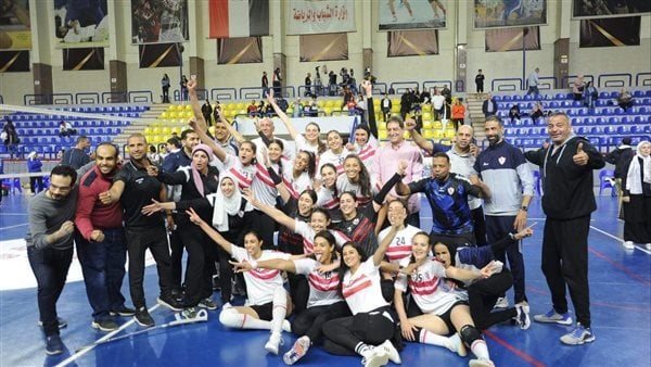 سيدات الزمالك إلي نصف نهائي بطولة أفريقيا لكرة الطائرة