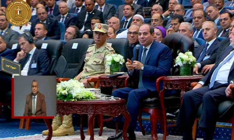 السيسي: لن نتهاون في مواجهة التعديات على أملاك الدولة