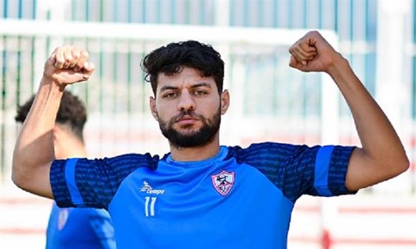 مصطفى شلبي ينتظم في مران الزمالك