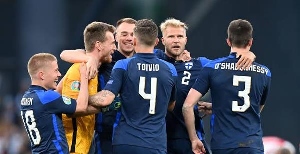 فنلندا تفوز علي كازاخستان 1-0 وتتصدر مجموعتها بتصفيات اليورو 2024