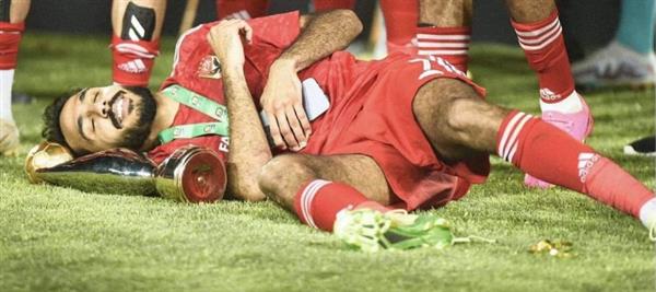 شاهد كوميديا كهربا وهو يحتفل بكأس دوري أبطال أفريقيا