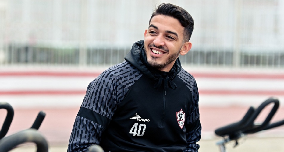 سيف جعفر يواصل التأهيل على هامش مران الزمالك