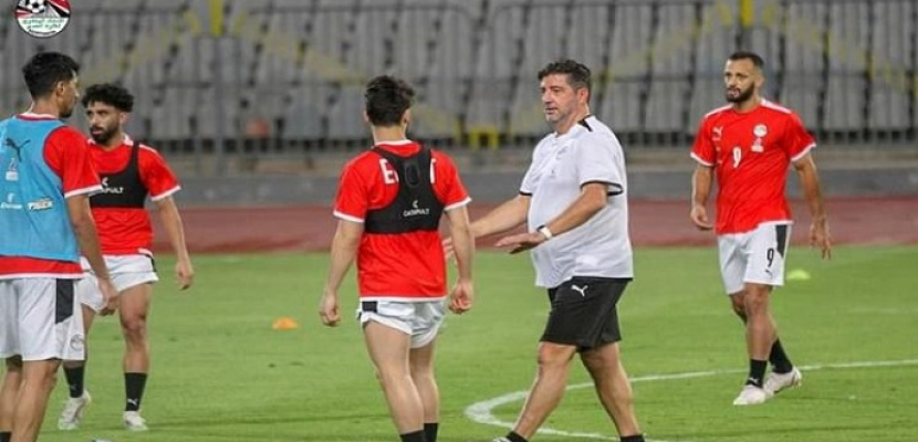 منتخب مصر يختتم تدريباته اليوم بالمغرب استعداداً لمواجهة غينيا