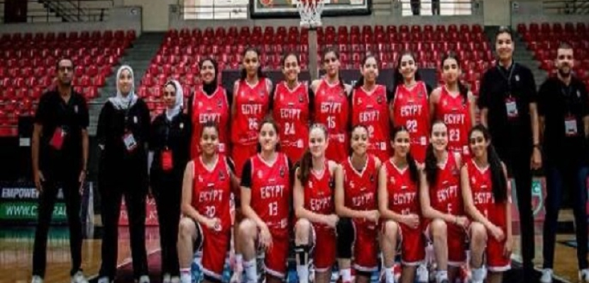 منتخب مصر للناشئات يتوج بكأس العرب للسلة