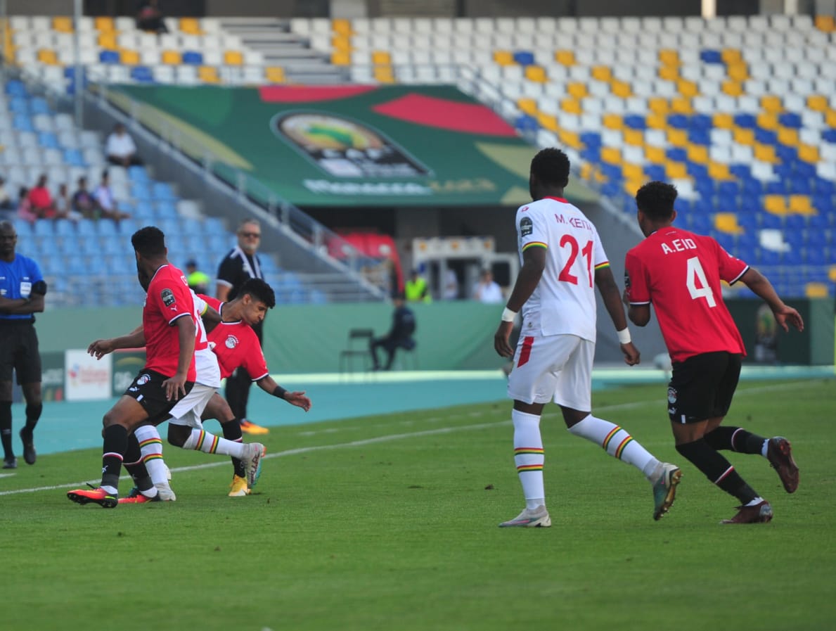 منتخب مصر يهزم غينيا ويتأهل لنهائي أمم أفريقيا ويحجز مقعده بأولمبياد باريس