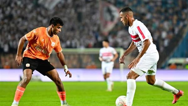 الزمالك يتقدم على فاركو 1-0 في الشوط الأول