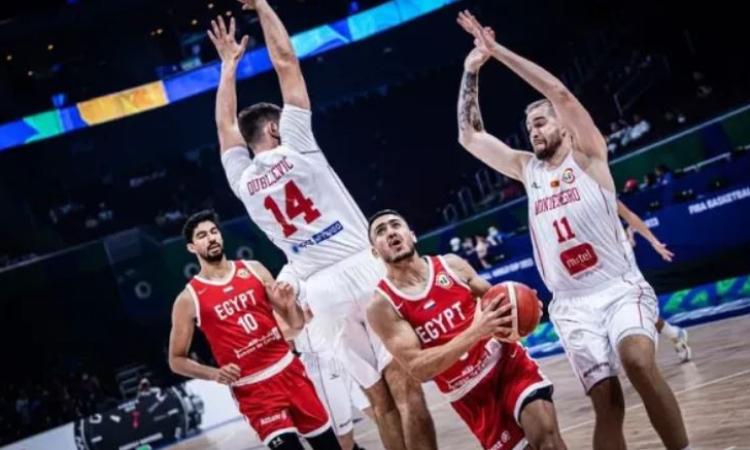 منتخب مصر يخسر أمام مونتينجرو في كأس العالم لكرة السلة