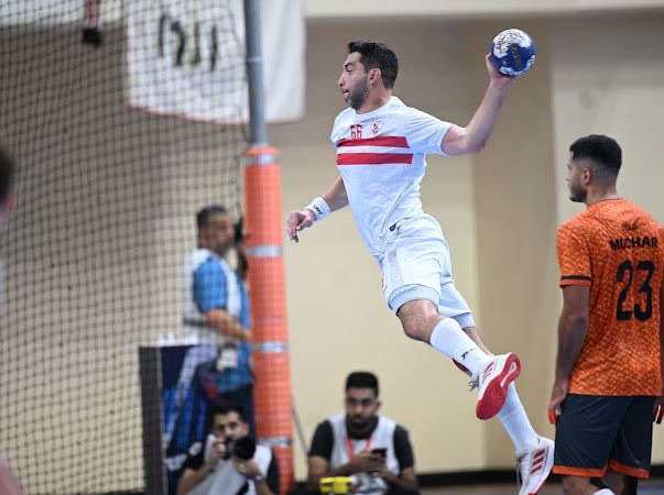 الزمالك يهزم مضر السعودي ويتأهل لنهائي البطولة العربية لليد