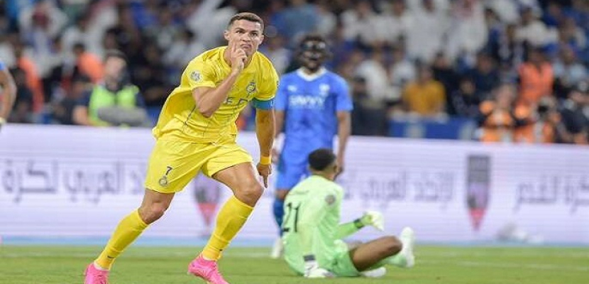 رونالدو يقود النصر للفوز على الهلال 2ـ1 والتتويج بكأس الملك سلمان